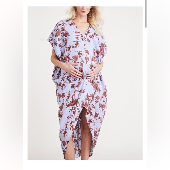 Hatch The Linen Riviera Caftan Dress - Picture 2 of 7